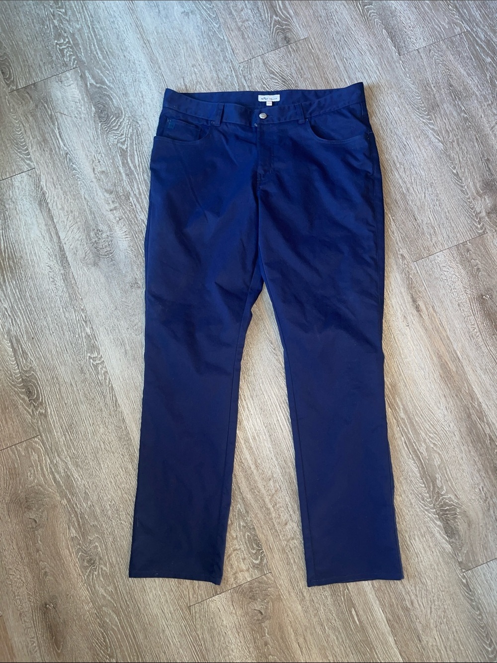 Peter Millar Navy blue Casual Trousers golf business casual chinos 36
